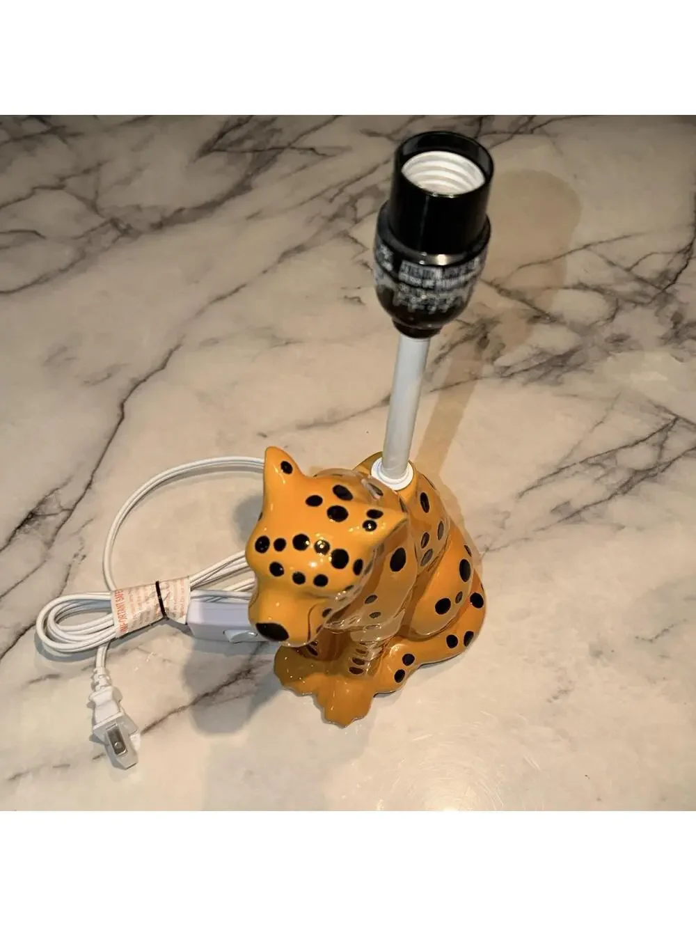 Cheetah Ceramic Table Lamp Target Pillowfort NEW 13
